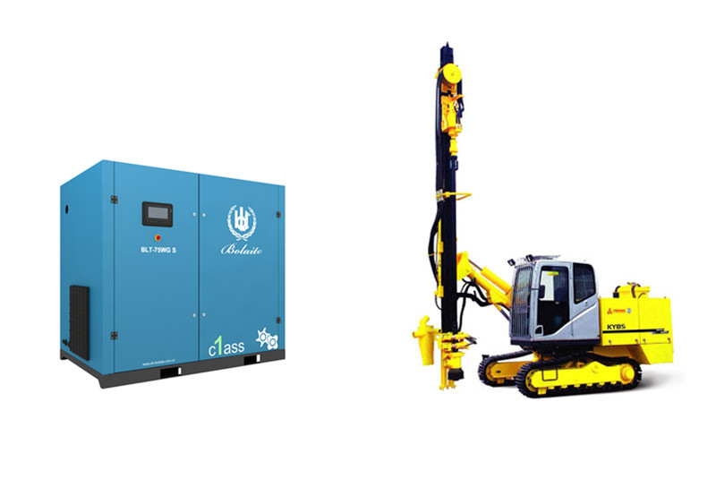 潛孔鉆機配套專用空壓機 潛孔鉆機配套專用空壓機